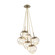 Luna LED Pendant in Gilded Brass (404|CHB0095-0F-GB-ZA-C01-L3)