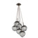 Luna LED Pendant in Flat Bronze (404|CHB0095-0F-FB-ZS-C01-L3)