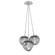 Luna LED Pendant in Classic Silver (404|CHB0095-0E-CS-GS-C01-L3)