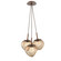 Luna LED Pendant in Burnished Bronze (404|CHB0095-0E-BB-ZB-C01-L3)