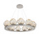 Luna LED Chandelier in Beige Silver (404|CHB0095-0C-BS-FA-CA1-L1)