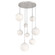 Gaia LED Chandelier in Beige Silver (404|CHB0092-08-BS-WL-C01-L3)