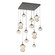 Mesa LED Chandelier in Graphite (404|CHB0089-12-GP-A-C01-L1)