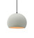 Radiance One Light Pendant in Matte White w/ Champagne Gold (102|CER-6530-MTGD-MBLK-BKCD)