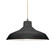 Radiance One Light Pendant in Gloss Black w/ Matte White (102|CER-6263-BKMT-NCKL-BEIG-TWST)