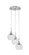 Array Three Light Pendalier in Brushed Nickel (200|1816-BN-4102)