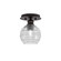 Edge One Light Semi-Flush Mount in Espresso (200|1160-ES-5110)