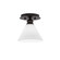 Edge One Light Semi-Flush Mount in Espresso (200|1160-ES-312)