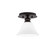 Edge One Light Semi-Flush Mount in Espresso (200|1160-ES-311)