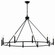 Carrick Ten Light Chandelier in Black (12|52707BK)