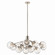 Silvarious 12 Light Linear Chandelier Convertible in Polished Nickel (12|52703PN)