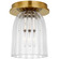 Asalea LED Flush Mount in Hand-Rubbed Antique Brass (268|ARN 4500HAB-CG)