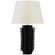 Amandine LED Table Lamp in Raven Black (268|ARN 3680RBK-L)