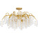 Maple Six Light Semi-Flush Mount in Gold Leaf (10|MAP1728GFL)