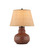 One Light Table Lamp in Dark Brown/Rustic Black (142|6000-0942)