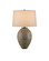 One Light Table Lamp in Olive Green/Beige/Off-White/Antique Brass (142|6000-0937)