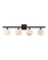 Four Light Bath Bar in Oil Rubbed Bronze/Natural (142|5800-0038)