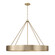 Weller Six Light Chandelier in Matte Brass (65|453061MA)