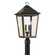 Hawkins Four Light Outdoor Post Mount in Matte Black + Textured Gold (60|HAW-609-MK-TG)
