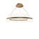 Carousel LED Chandelier in Aged Brass (34|PD-21528-35-AB)
