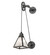 Arnage One Light Wall Sconce in Old Wrought Iron (57|279429)