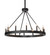 Loxley 12 Light Chandelier in Textured Black (57|271644)