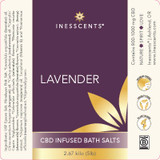 CBD Botanically Infused Bath Salt - Lavender - 1 Gallon Bucket