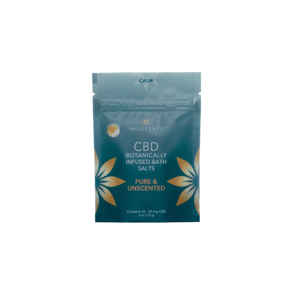 CBD Botanically Infused Bath Salts - Pure + Unscented