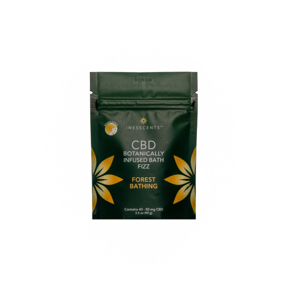 CBD Botanically Infused Bath Fizz - Forest Bathing CBD Botanically Infused Bath Fizz - Forest Bathing