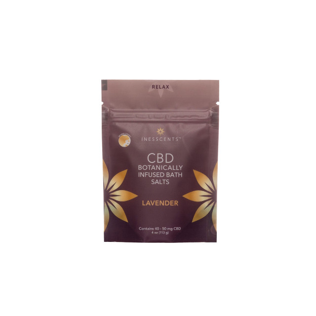CBD Botanically Infused Bath Salts - Lavender