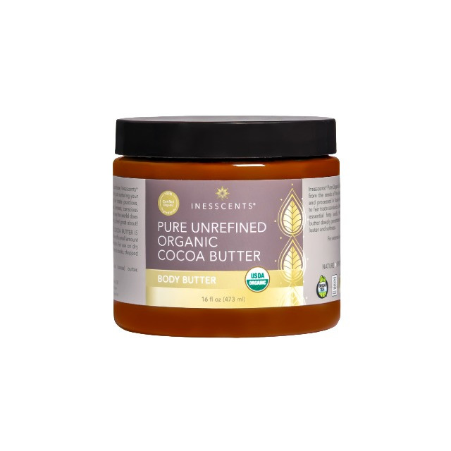 Pure Unrefined Organic Cocoa Butter  16 oz.