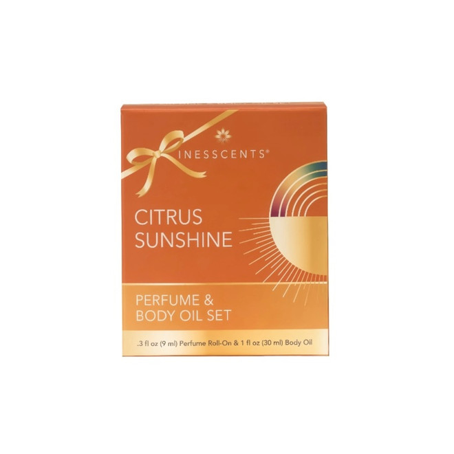 Citrus Sunshine Perfume and Body Oil Set