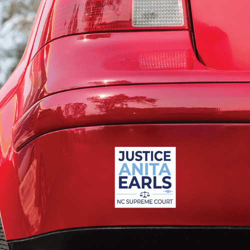 Anita Earls - Logo (4" x 4" Bumper Magnet)