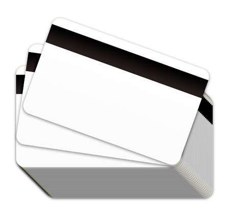 blank plastic cards