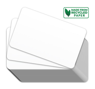 Blank Paper Cards | 28 pt | CR80 3.375