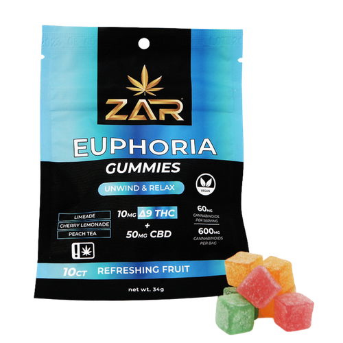 ZAR | 10ct Euphoria D9 THC Bag