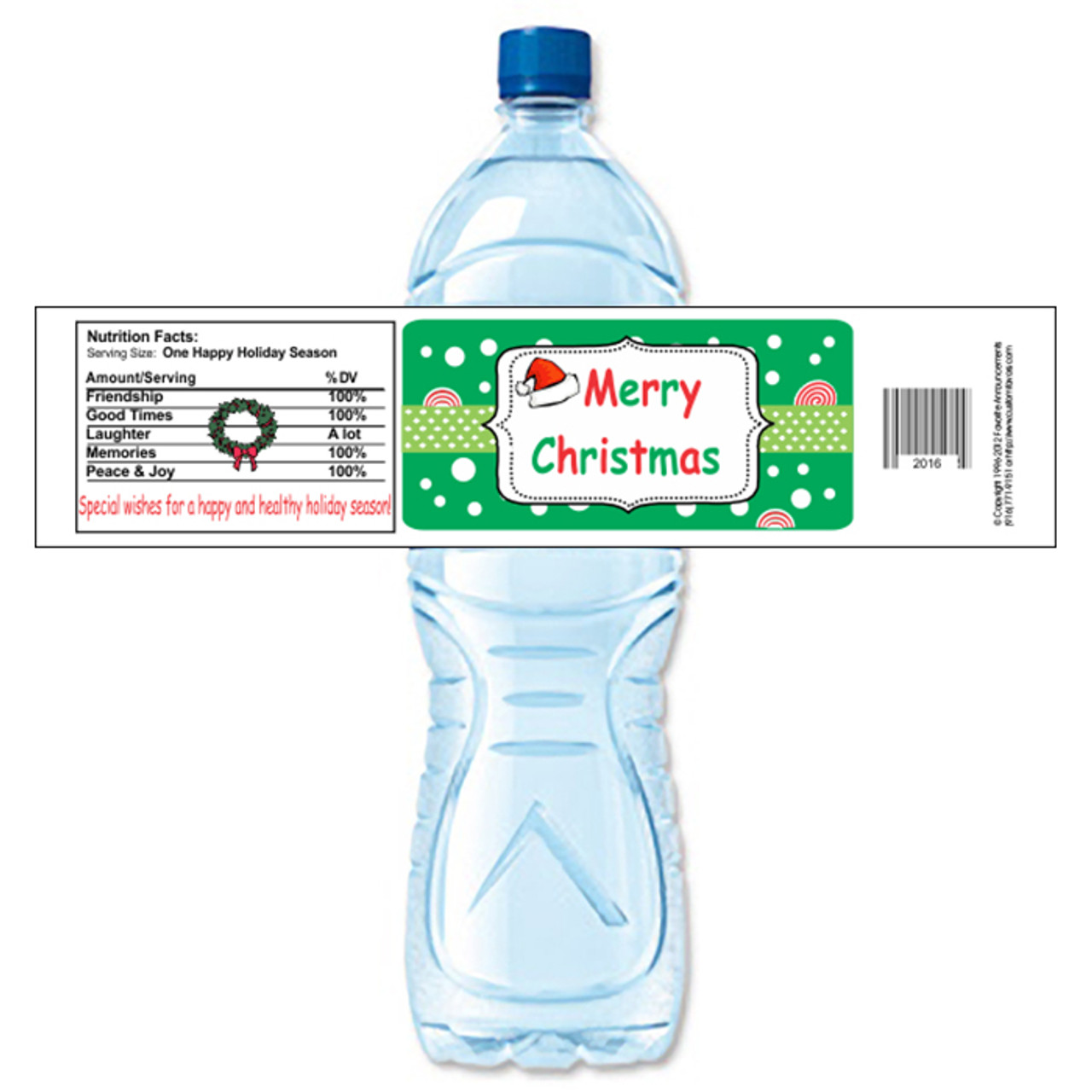 Polar Express EDITABLE Christmas Water Bottle Label · Major Gates