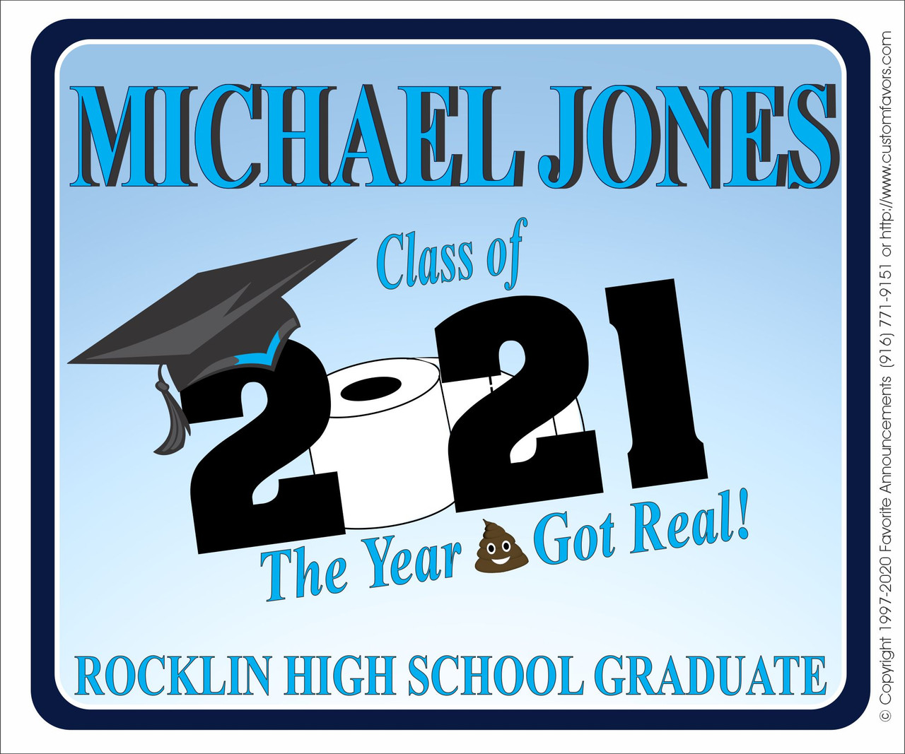 [LG39] Sh*t Got Real 2020 Graduation Label