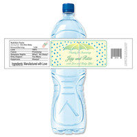 [Y606] Mint Green Lg Umbrella weatherproof water bottle label