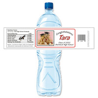 [Y164] Two Bears Graduation weatherproof water bottle label