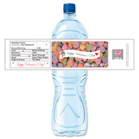 [Y617] Sweethearts weatherproof water bottle label