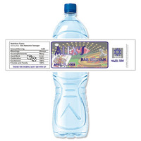 [Y237] Casino weatherproof water bottle label