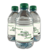 [LB031] Soccer Celebration Custom Bottle Labels for Champagne, Wine, or Mini Liquor Bottles - perfect for table decorations