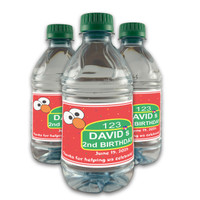 [LB083] Elmo Custom Bottle Labels for Champagne, Wine, or Mini Liquor Bottles - perfect for table decorations