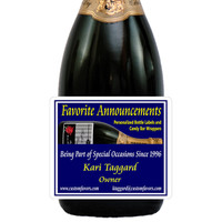 [L341] Sample Business Card Label - close up 