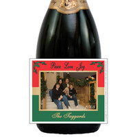 [L608] Peace Photo Label - closeup 