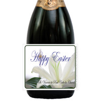 [L654] Easter Lily Label  - closeup 