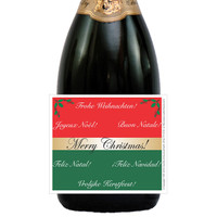 [L680] International Wishes Label - closeup 