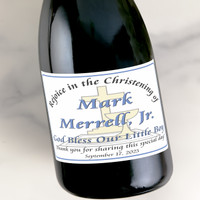 [LR006] Christening Custom Bottle Labels for Champagne, Wine, or Mini Liquor Bottles - perfect for table decorations