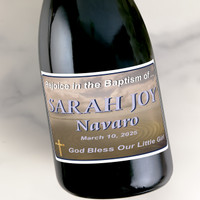 [LR009] Reflection Custom Bottle Labels for Champagne, Wine, or Mini Liquor Bottles - perfect for table decorations